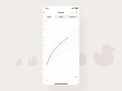 Growth app baby growth iphone log steps