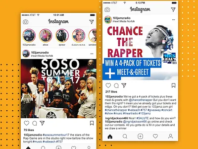 iHeart Social Content branding design marketing campaign social media web