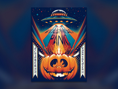 Widespread Panic Halloween art artwork drawing event halloween halloween party illustration photoshop poster print screenprint