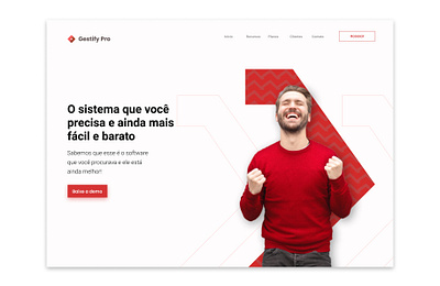 UI Design - Landing page to a development company design landing page minimalist ui uidesign ux ux ui design uxdesign web website