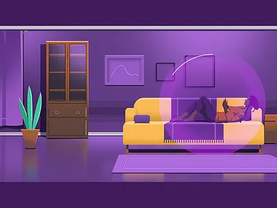 Apartment - Apop apartment decoration design girl home house illustration