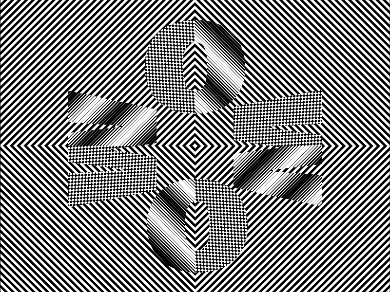 Woow experiment animation blackandwhite branding design gif graphic illustration logo stripes trippy typography typography design