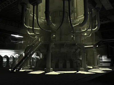 Reactor 3d board game boardgame card card game digital 3d environment future futuristic game art sciencefiction scifi space