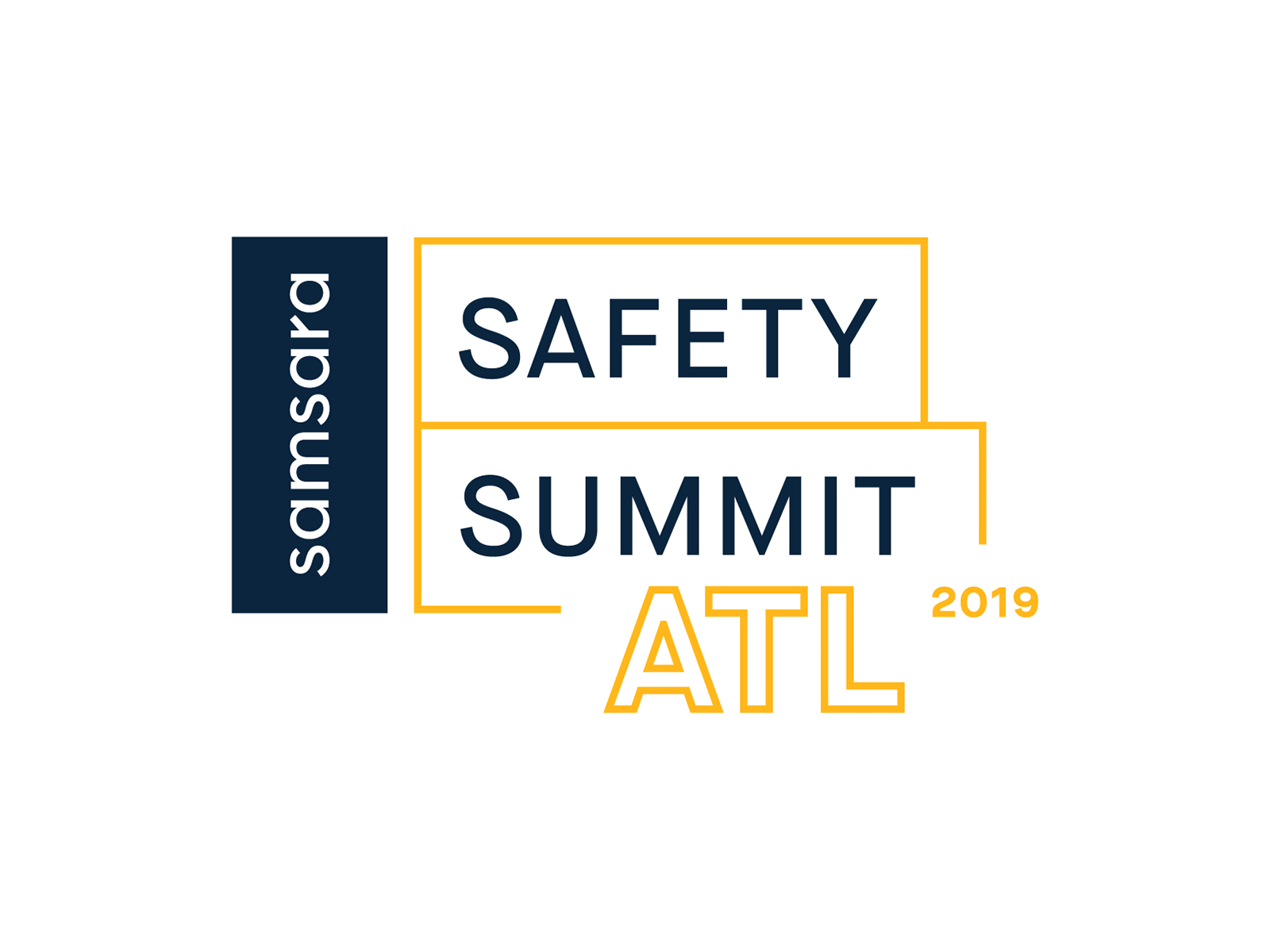 Safety Summit Wordmark blue brand design branding conference identity safety samsara simple summit typogaphy