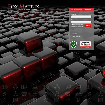 Fox Matrix branding logo website