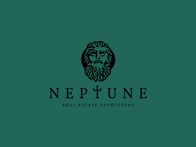 Logo - Neptune Real Estate Developers branding design illustration logo