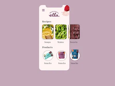 Deliciously Ella Concept App Design app application design application ui design login page mobile app mobile application mobile design mobile ui ui ui design uidesign ux