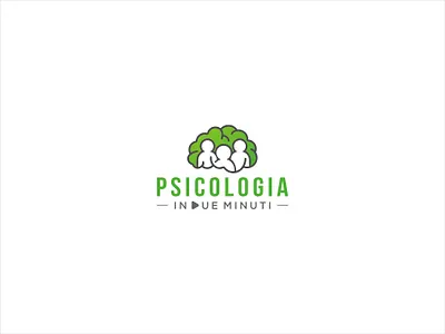 Psicologia - Logo app branding design flat icon logo minimal vector youtube
