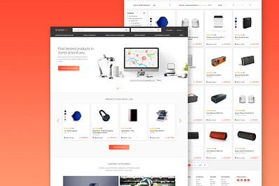 LocaFox Landing Redesign clean ui ecommerce ecommerce design flat landing page marketplace minimal platform product design ui ui design ux ui ux design webdesign