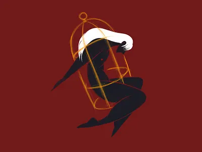 困于灵肉 illustration