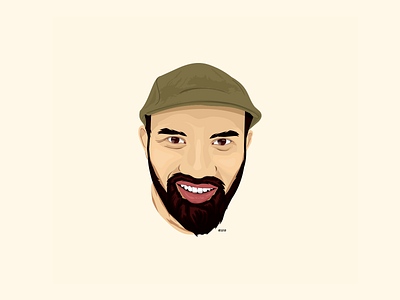 Self Portrait illustration portrait vectorart