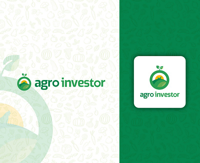 Agro Investor Logo Design brand identity branding design illustration logo logo design logodesign logos minimal modern simple simple logo