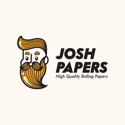 JoshPapers Logo design logo logo design concept vector