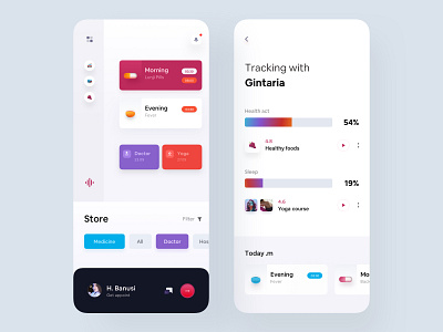 Health Care App animation app app design app designer best app colorful app colors cool design eccomerce app health care healthcareapp luova studio medicine app mobile application modern app design product app product design ui uidesign ux