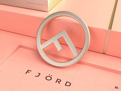 Fjord | Logo design 3d design 3ddesign brand brand and identity branding identity logo minimal branding typography