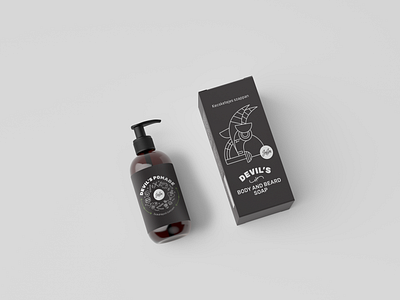 JuJu's packaging bio black branding cosmetics illustration logo packaging packaging design pomade soap vector art vector illustration