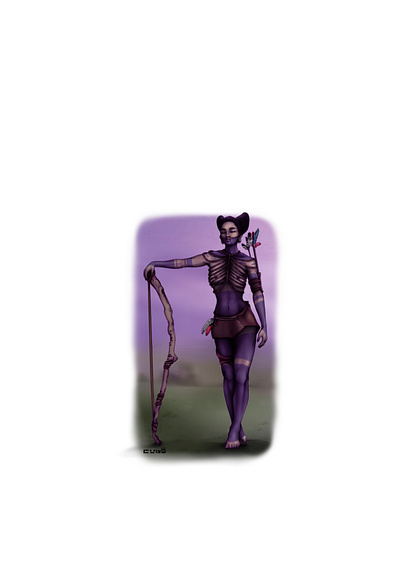 Hunter clip studio paint digital art illustration illustration art