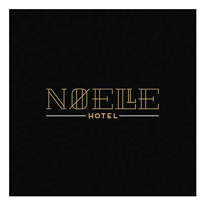 Noelle Hotel (1) art deco case study custom typeface heritage hotel branding modern nashville personal project wordmark