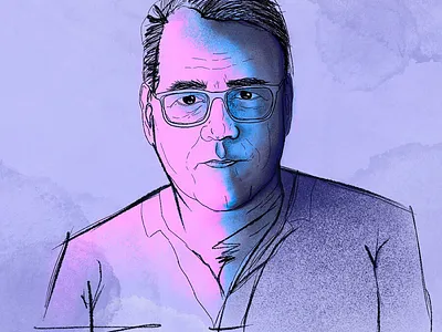 Portrait design drawing illustration procreate sketch watercolors