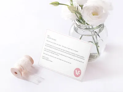 Thank You Card branding businesscard logo typography