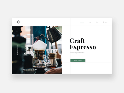 Café Website branding cafe cafe logo café coffee coffee cup coffee shop landing page landing page design logo ui ui design ui ux design ux ux design web webdesign