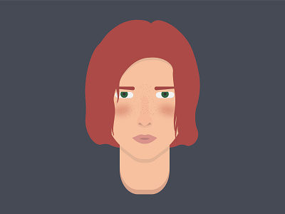 Triss adobe adobe illustrator design flat flat illustration illustration illustrator series vector witcher