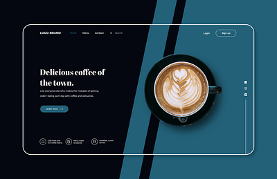 Coffee shop landing page coffee coffee bean coffee beans coffee landingpage coffee shop coffeeshop coffeeshop landingpage concept design landing design landing page landing page design landingpage ui ui ux ui design uidesign web web design