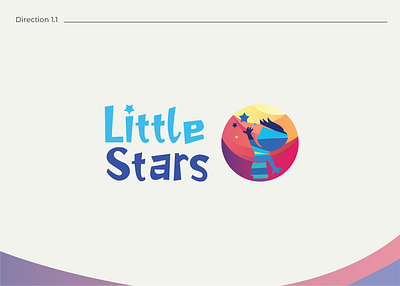 Little Stars Nursery - 2 academy branding crafts daily design handmade illustration logo nursery