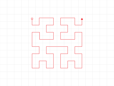 Hilbert Curve geometric geometric art geometric design geometrical geometry vector