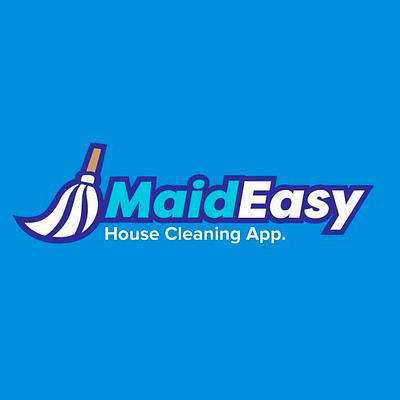 Maid Easy - House Cleaning App Logo app brandidentity branding graphicdesign logo logodesign