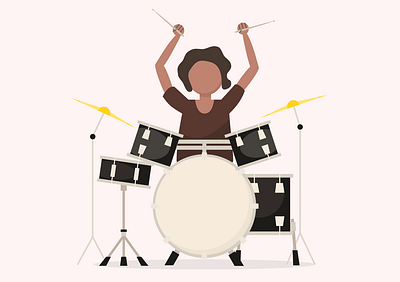 Next Goal - Drum 100days dailychallenge design illustration sketch vector