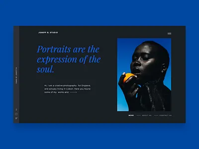 Craft concept for creative photography studio. adobexd color color palette colorful colours design interfacedesign photo photographer ui ui design uiux user experience user interface design userinterface ux web webdesign website website design