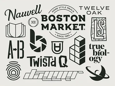 Logo Graveyard branding identity logo logo design shapes type vector