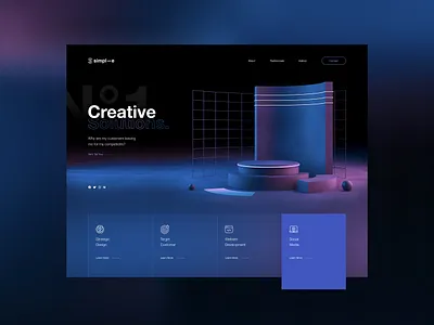 Fun Phantom Web Design Project. 3d graphics blur design futuristic website gradient gradient design logodesign mobile motiongraphics purple color scheme tablet design ui ui design user experience user interface ux uxdesign web animation web design agency webdesign website