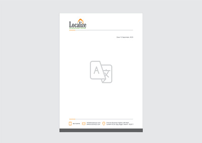 letterhead abstract design artwork illustration letterhead letterhead design letterhead template vector illustration