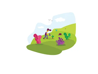 Stop Deforestation cutting deforestation design earth flat flat design forest hill illustration leaves plants poster ui vector water