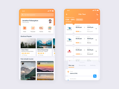 Travel Booking App Exploration app clean dasboard design flat icon illustration ios minimal mobile travel typography ui ux web