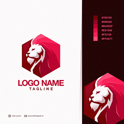 lion animation branding coreldraw design design art ilustration ilustrator logo sketch vector