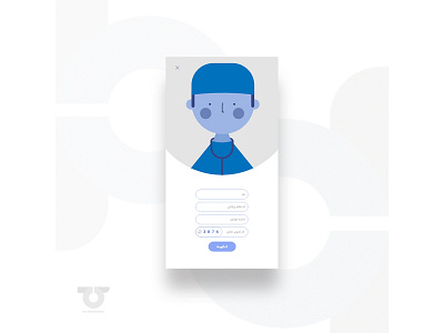 Character design app character design design flat illustration persian ui