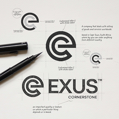 EXUS LOGO branding identity logo showcase logoawesome logodesign logodose logoexcellent logoexpose logoimport logoinspirations logonew