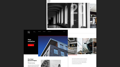 Max Initiative branding design web