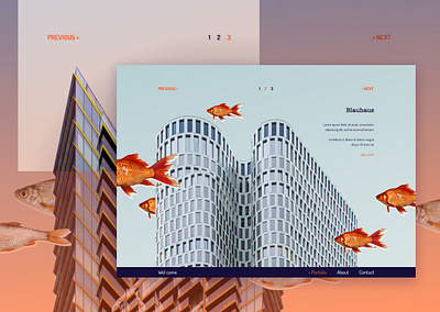 Speed UI - Collage Portfolio art direction collage design experimental portfolio style ui visual design web webdesign website