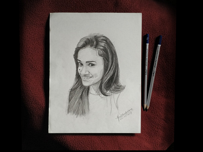 Girl's Sketch sketch pencilart