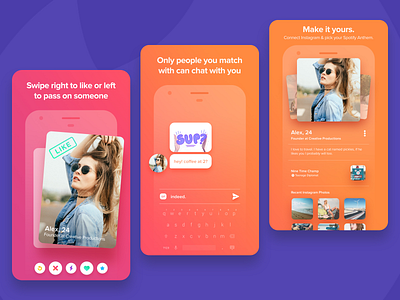 Tinder - App Store Branding app app design app store color palette colorful dating design mobile app play store product design product designer tinder ui ui design ui designer ux design