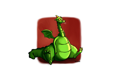 Dragon character design clip studio paint design digital art illustration illustration art vector