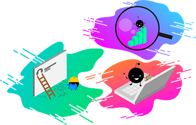 Pixelize Services Illustration branding design illustration vector web website