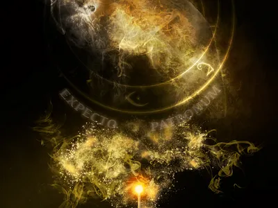 Expecto Patronum - Fox expecto patronum fox harrypotter magic poster