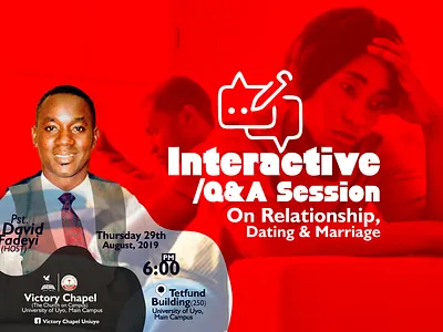 Interactive Q&A Session design illustration minimal