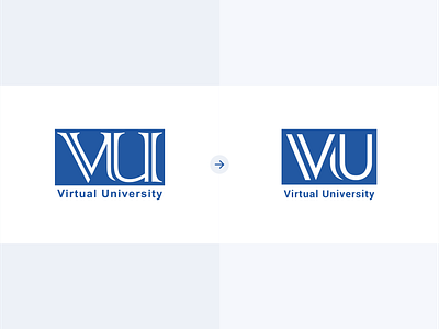 Virtual University Logo Redesign design lines logo pakistan redesign remake shapes university logo virtual university