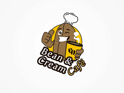 Cafe logo design option 2 logo ui ux design trending